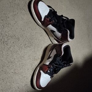 Kids' Black and White Sneakers